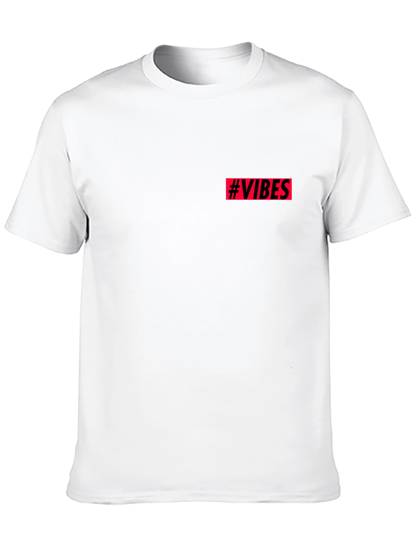 Vibes Graphic Tee - Trendy Casual Wear