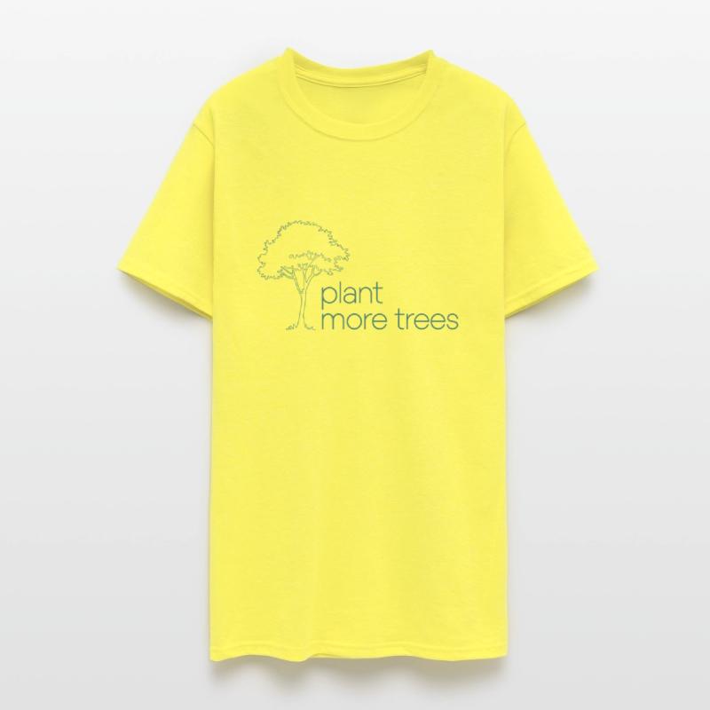 Plant More Trees Nature Conservation Slogan
