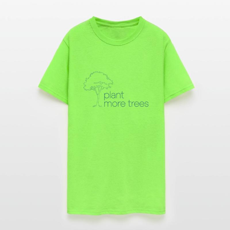 Plant More Trees Nature Conservation Slogan