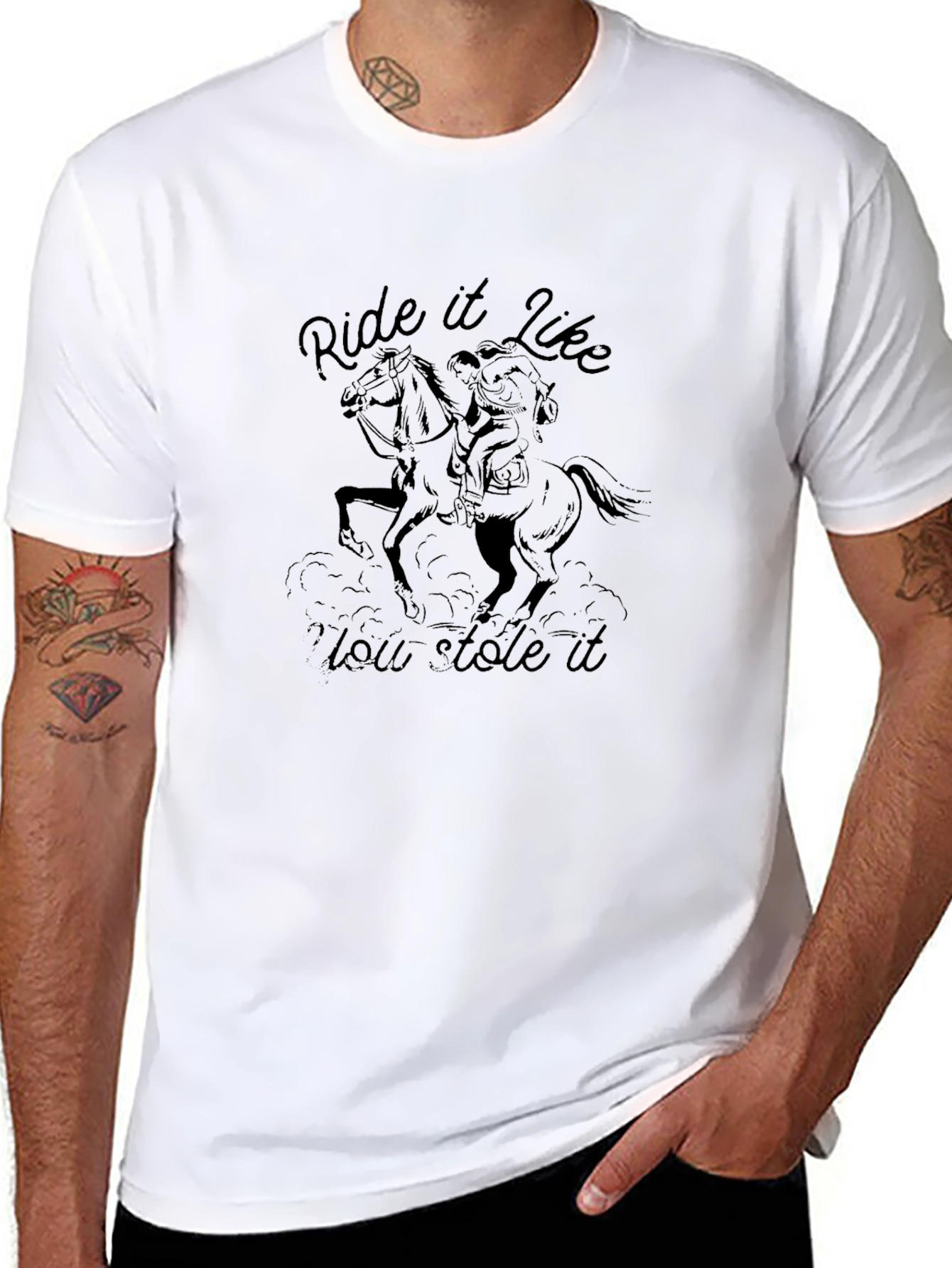 Ride It Like You Stole It Graphic Tee