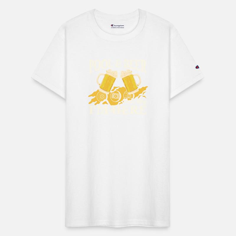 Pool & Beer That's Why I'm Here Billard Pool Billi