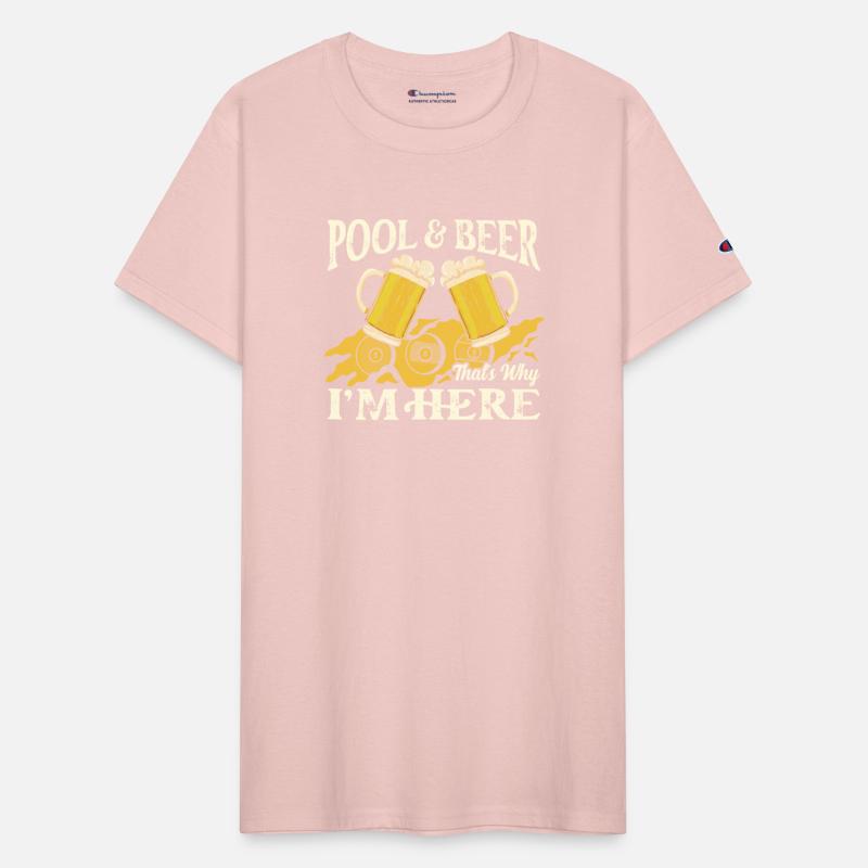 Pool & Beer That's Why I'm Here Billard Pool Billi