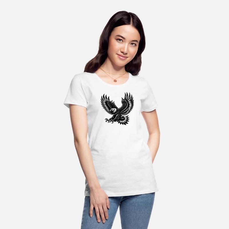 Powerful Hunting Eagle With Sharp Talons