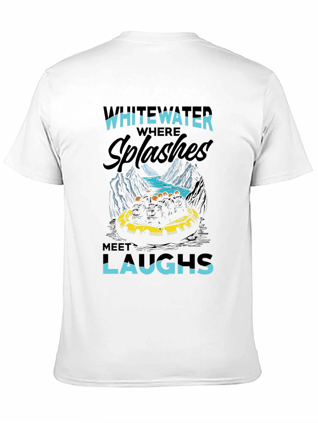 Whitewater Rafting Graphic T-Shirt - Adventure Ready!