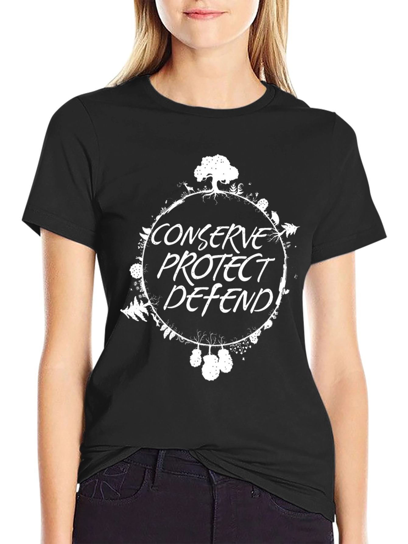 Conserve Protect Defend Graphic Tee