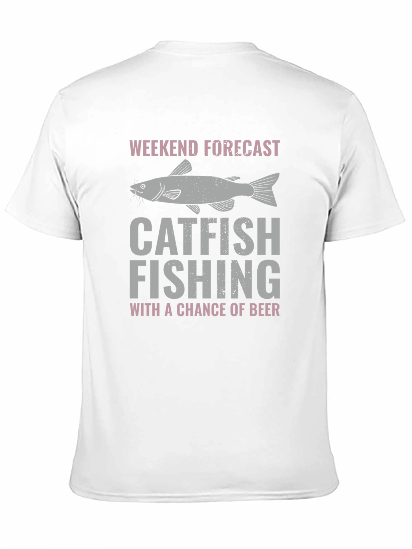 Catfish Fishing Weekend Forecast T-Shirt