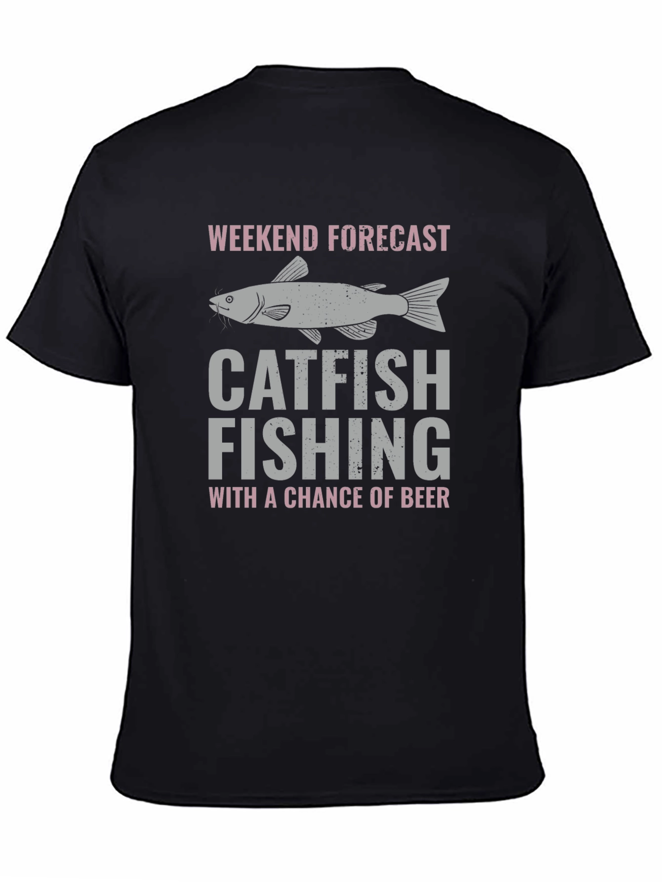 Catfish Fishing Weekend Forecast T-Shirt