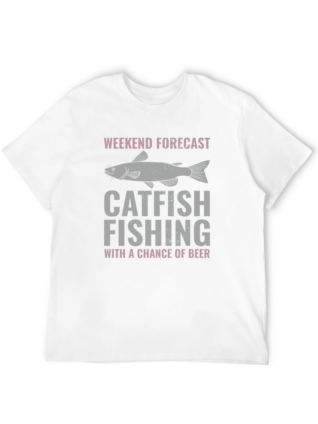 Catfish Fishing Weekend Forecast T-Shirt