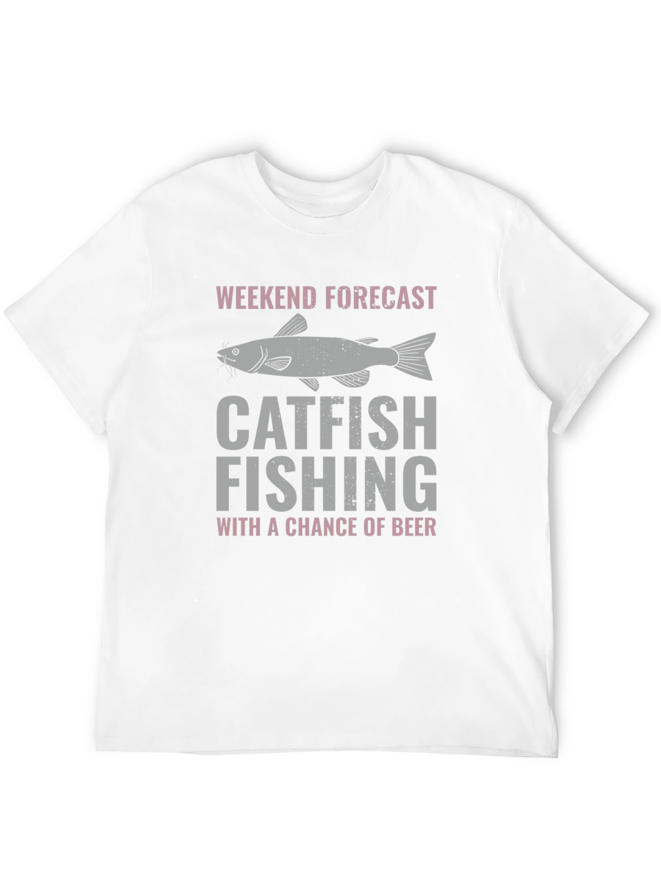 Catfish Fishing Weekend Forecast T-Shirt