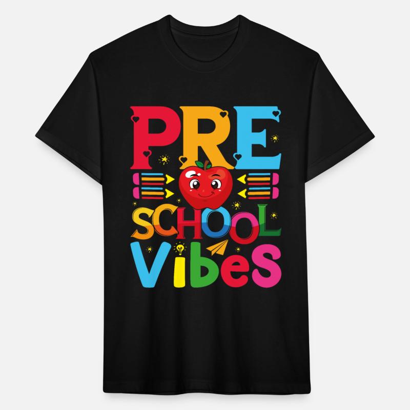 Pre School vibes funny teacher, kids gift