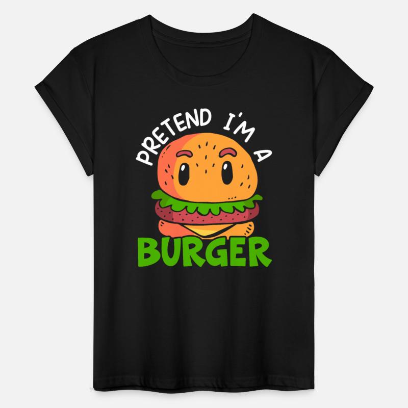 Pretend I'm A Burger Hamburger Buns Cheeseburger
