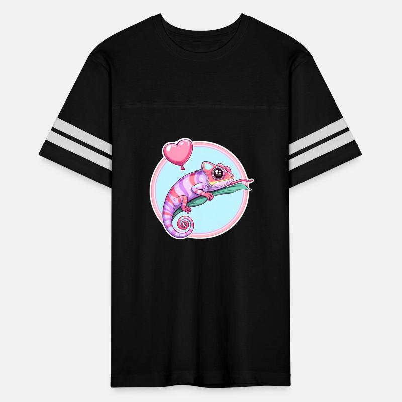 Pride Chameleon on Floating Leaf.