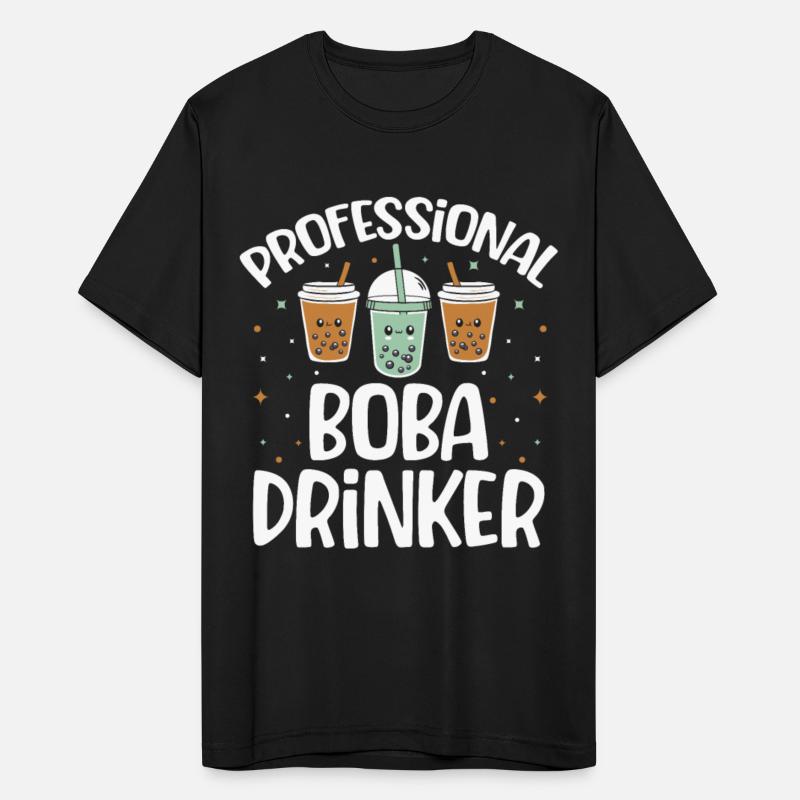 Professional Boba Drinker Bubble Tea Lover Korean