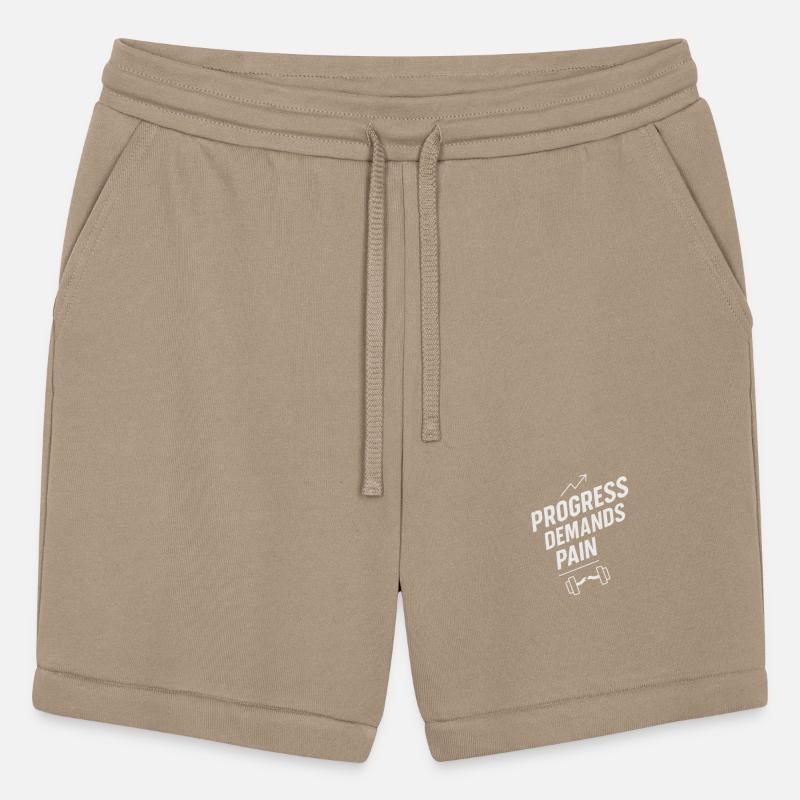 Progress demand gym motivation quote white text