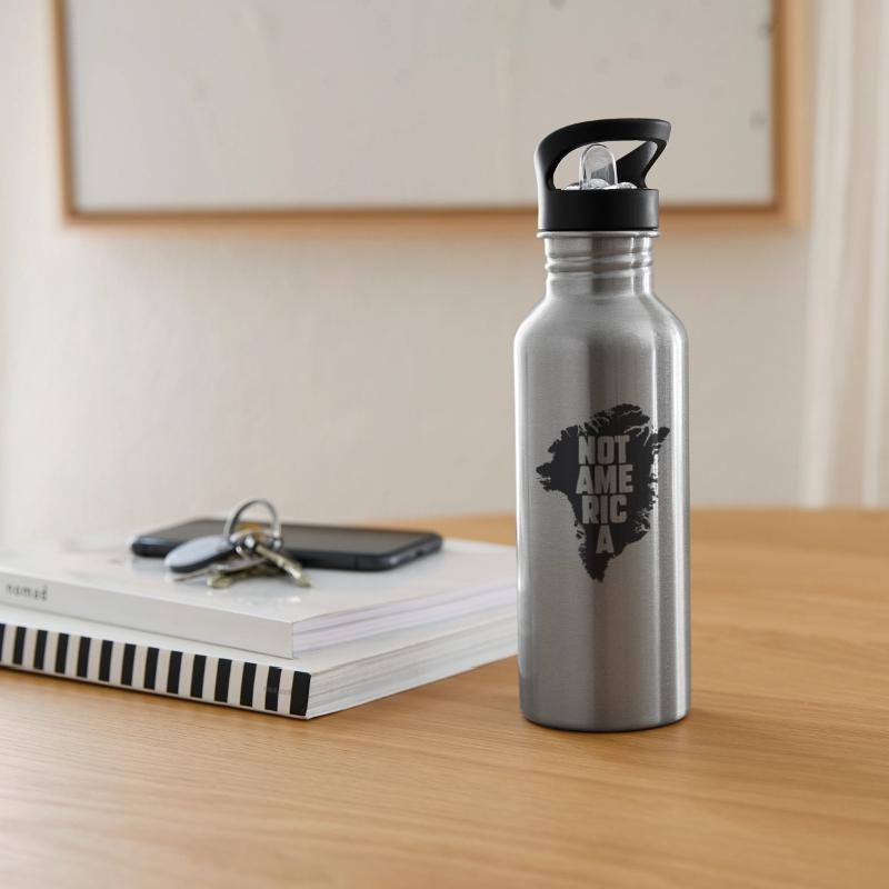 Protest art – Greenland "NOT AMERICA"