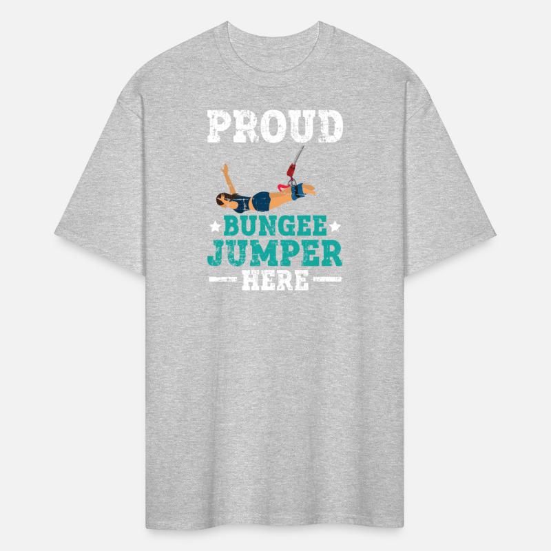 Proud Bungee Jumper Here Adrenaline Bungee Jumping