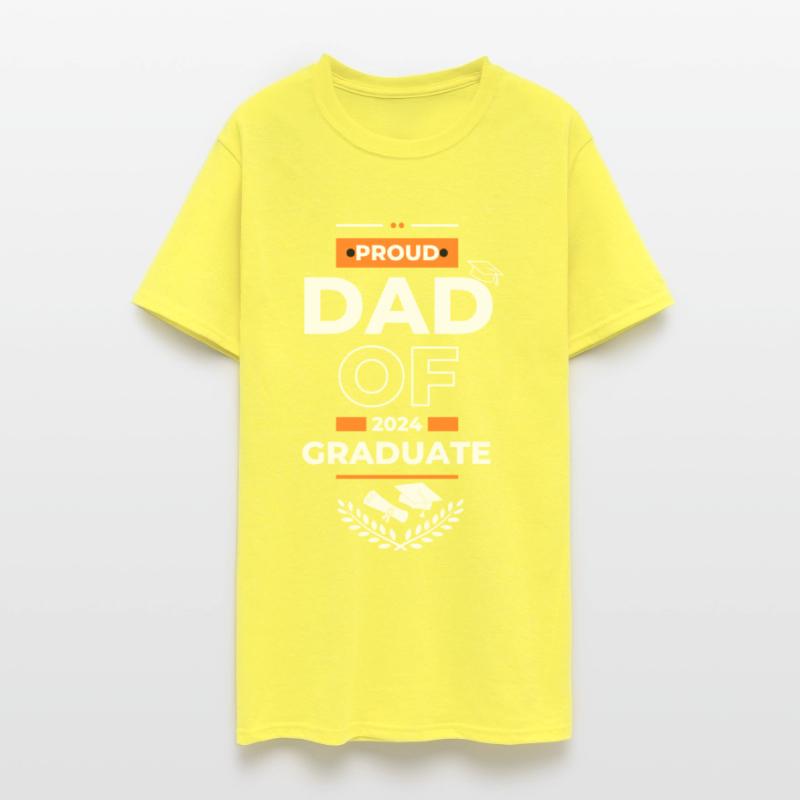 Proud Dad Father Of 2024 Graduate Class Promotion