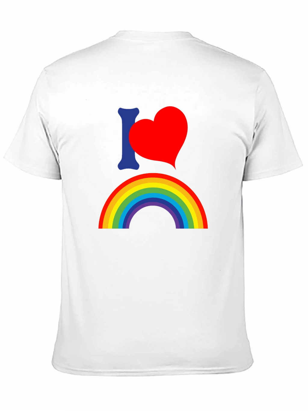 Rainbow Pride T-Shirt - I Heart Rainbow
