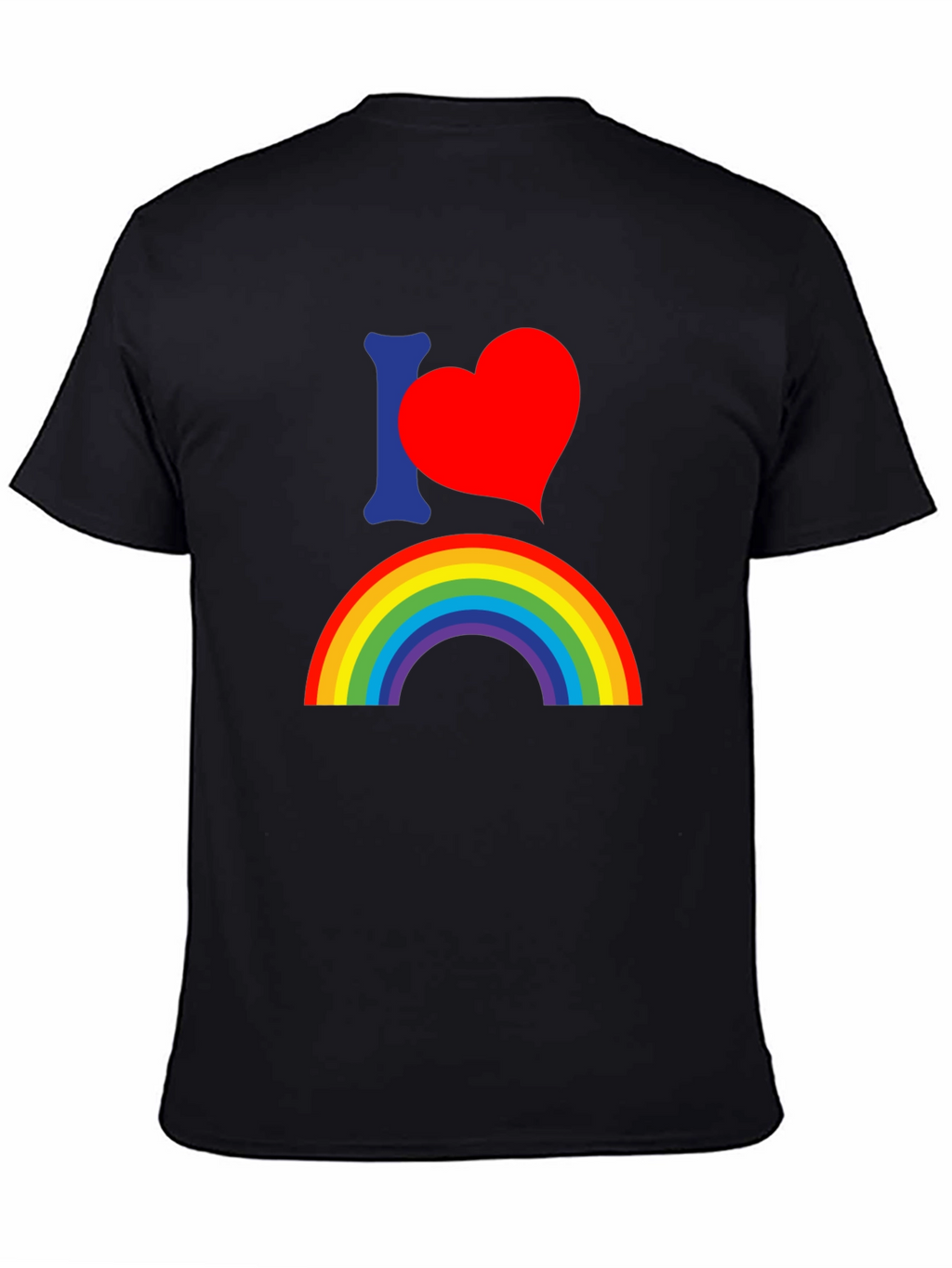 Rainbow Pride T-Shirt - I Heart Rainbow