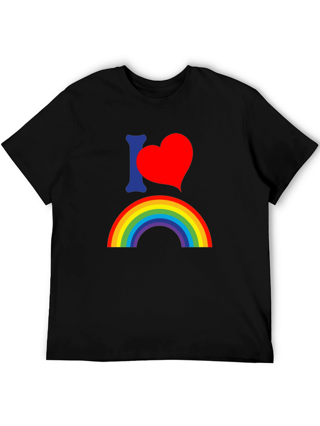 Rainbow Pride T-Shirt - I Heart Rainbow