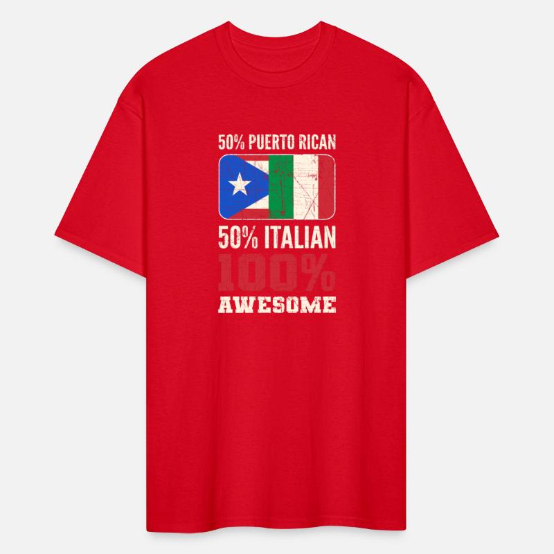Puerto Rican Italian 100% Awesome Puerto Rico