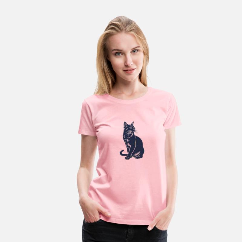 Purrfection in Progress – Cute Cat T-Shirt