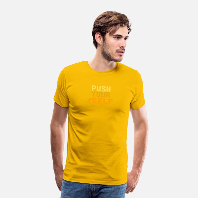Push Yourself - Motivational Workout T-Shirt
