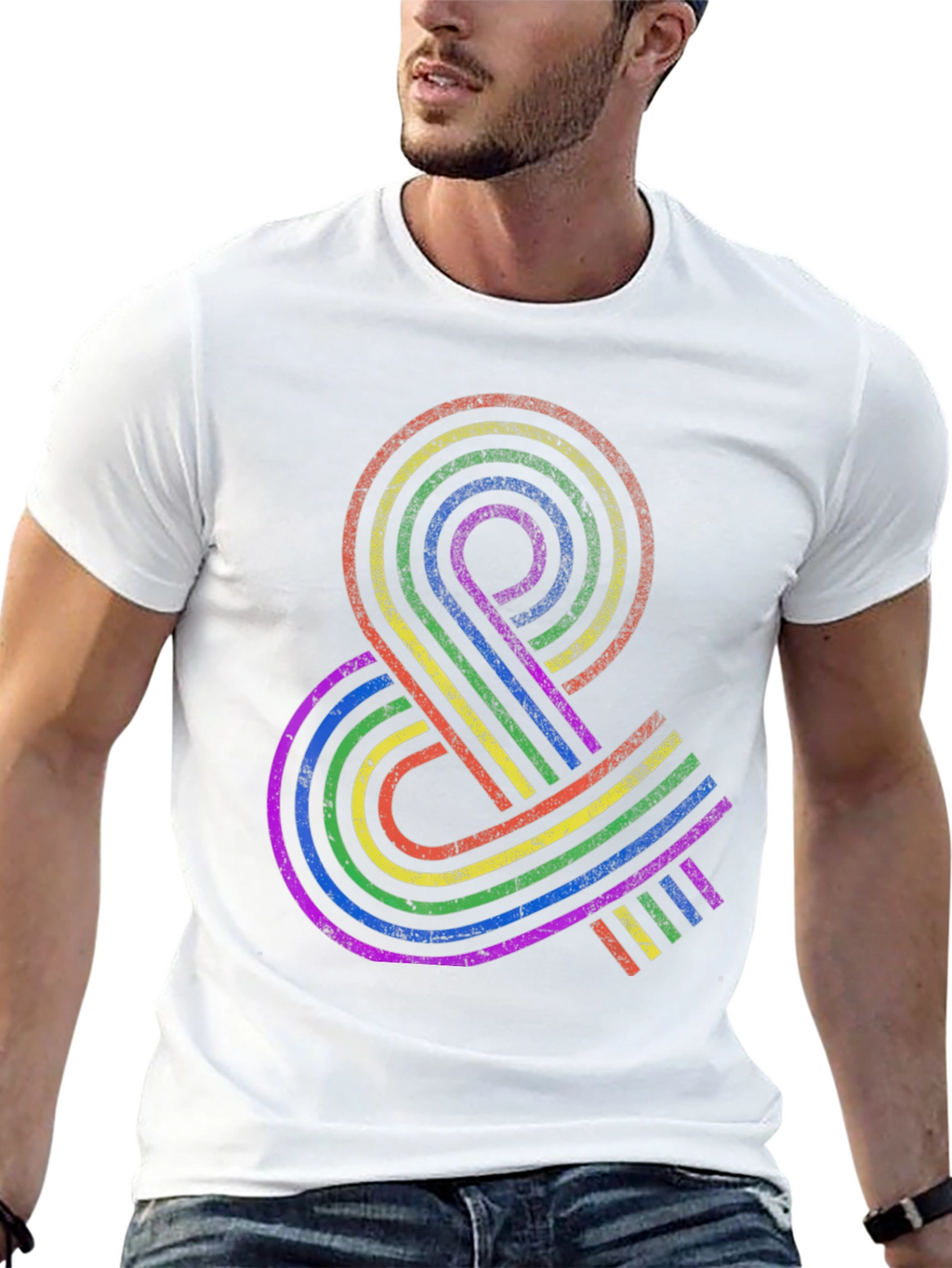 Rainbow Ampersand Pride T-Shirt
