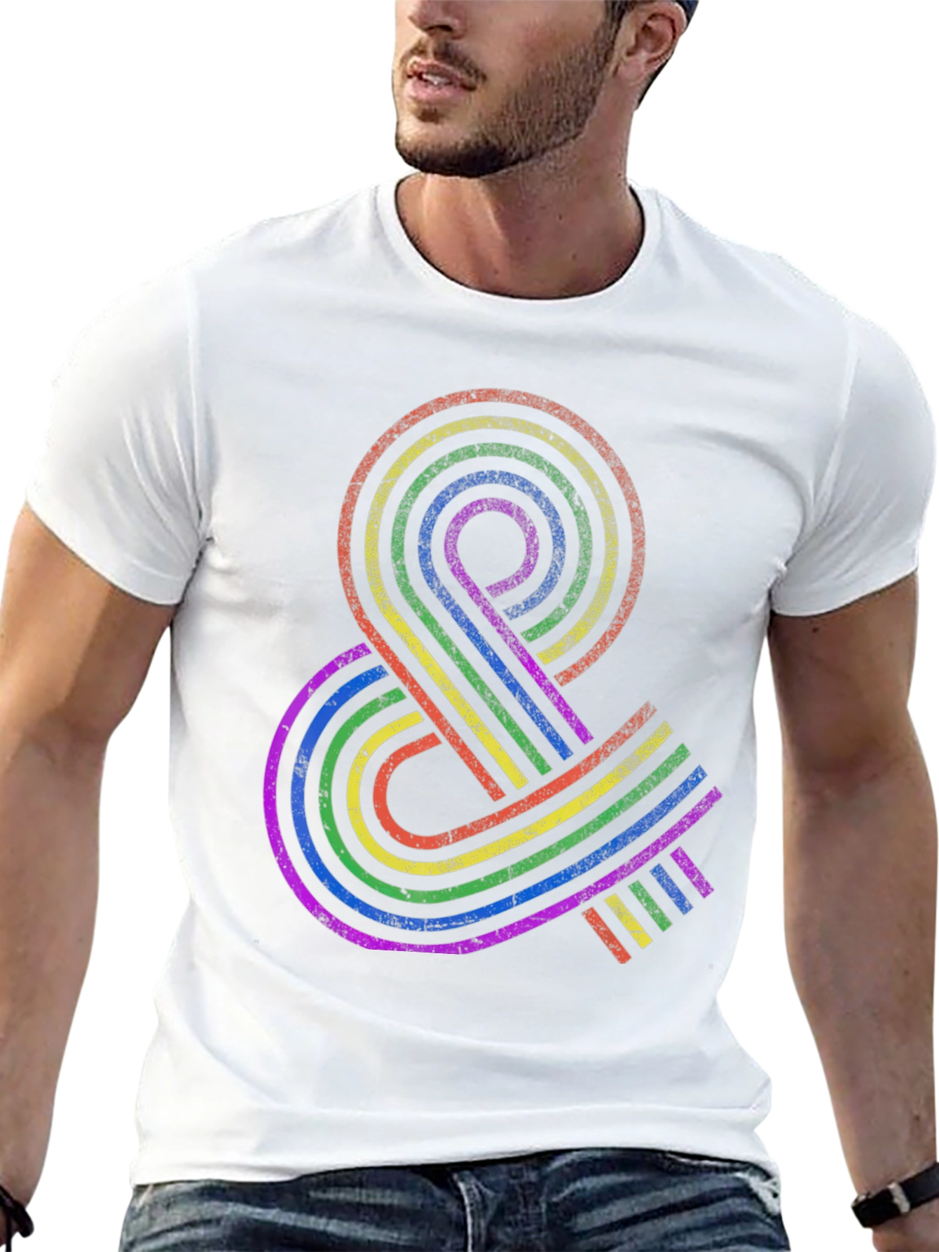 Rainbow Ampersand Pride T-Shirt