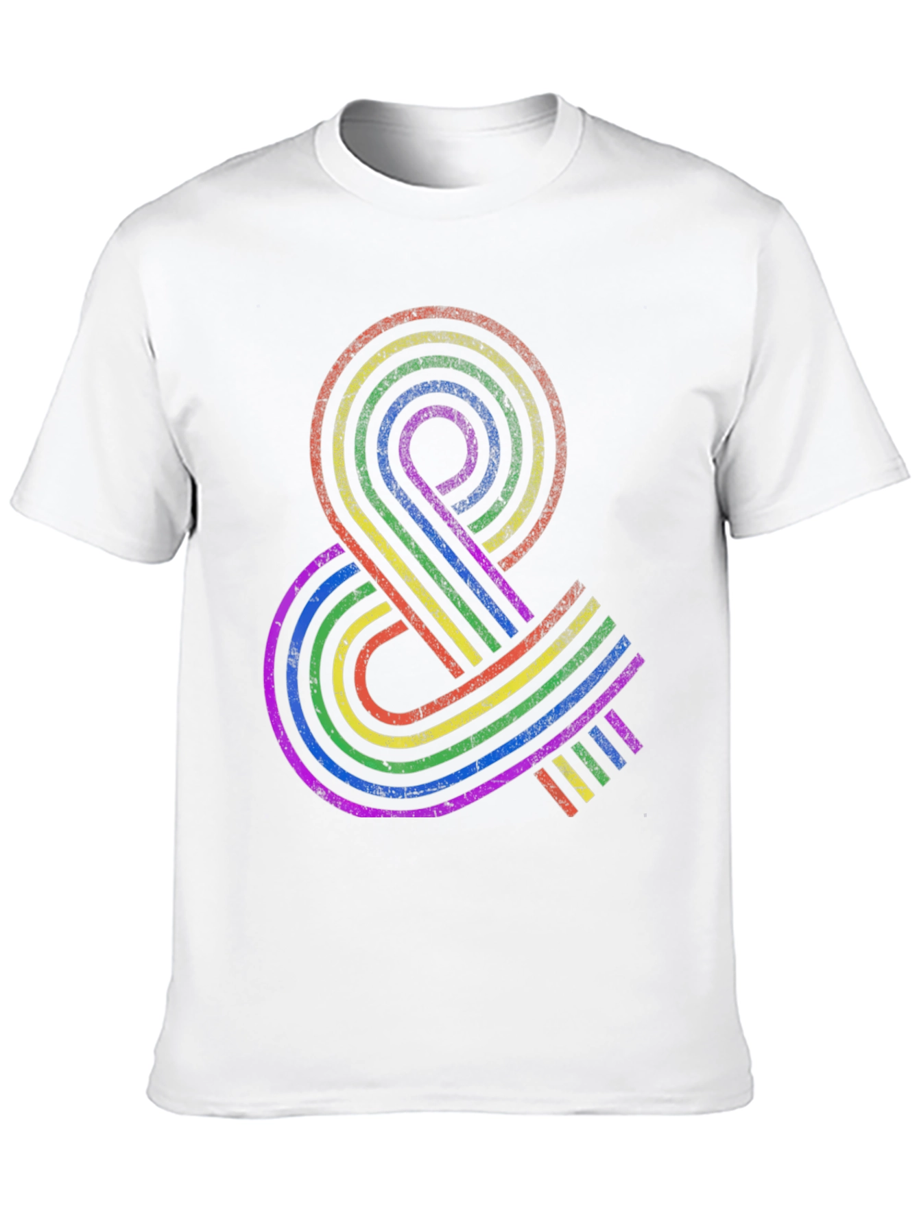Rainbow Ampersand Pride T-Shirt