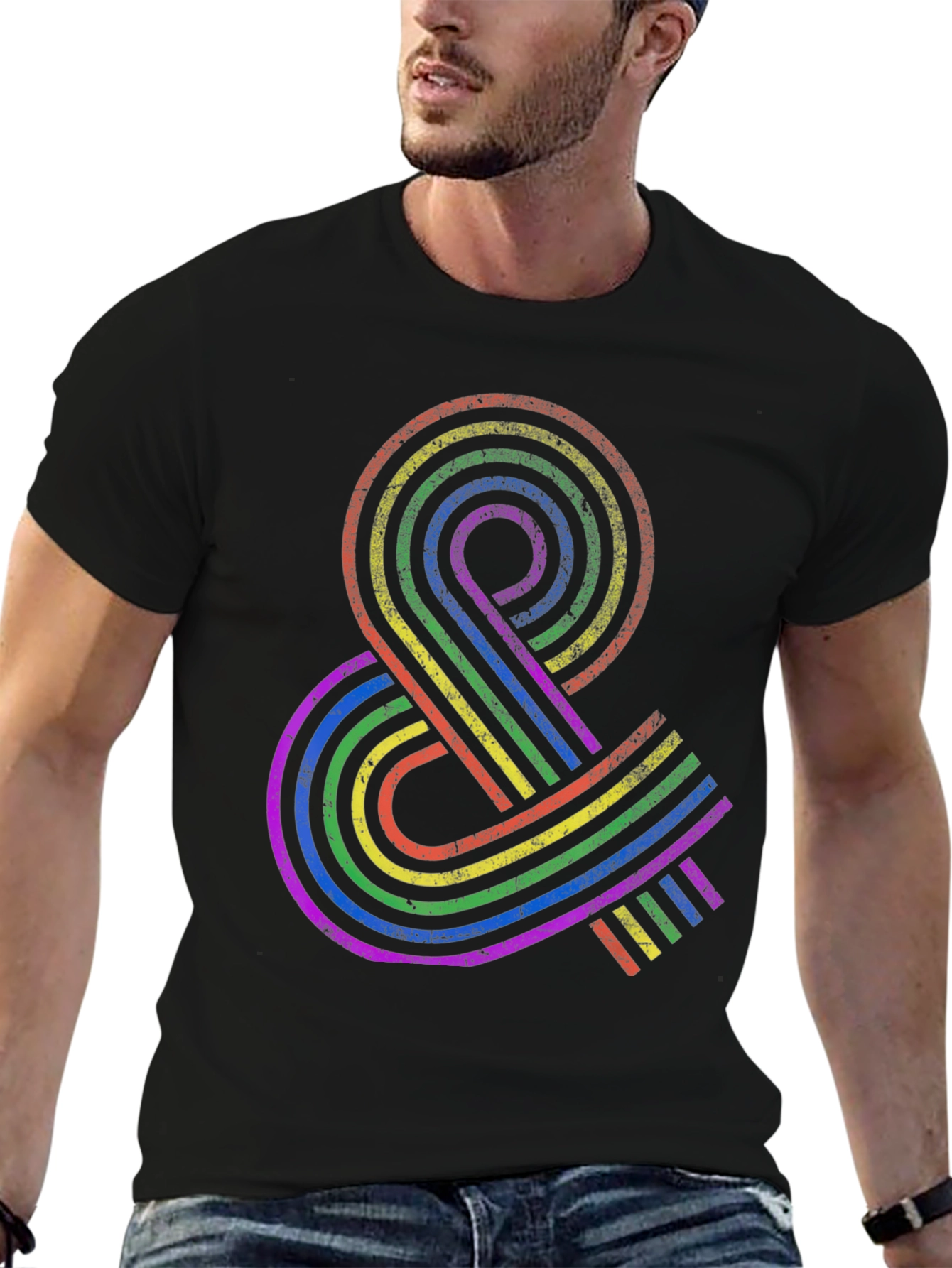 Rainbow Ampersand Pride T-Shirt