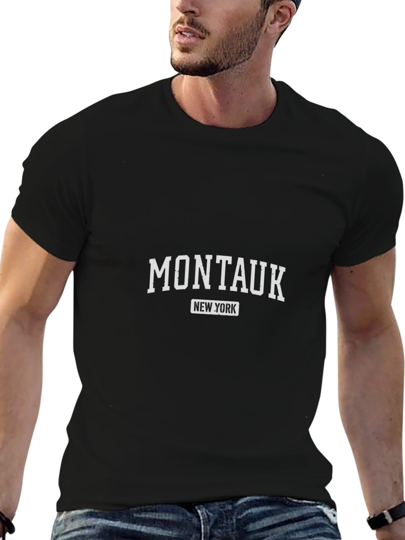 Montauk New York Graphic T-Shirt