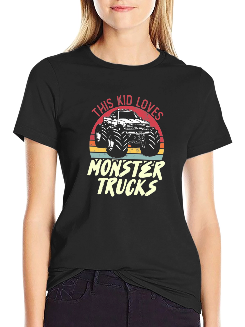 Monster Truck Lover Kids T-Shirt