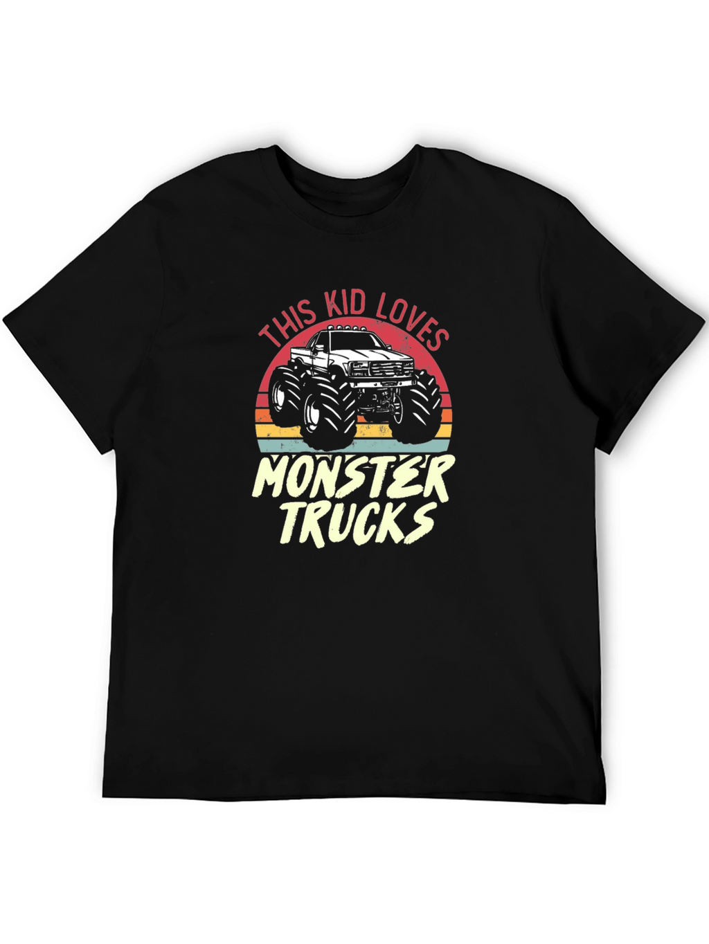 Monster Truck Lover Kids T-Shirt