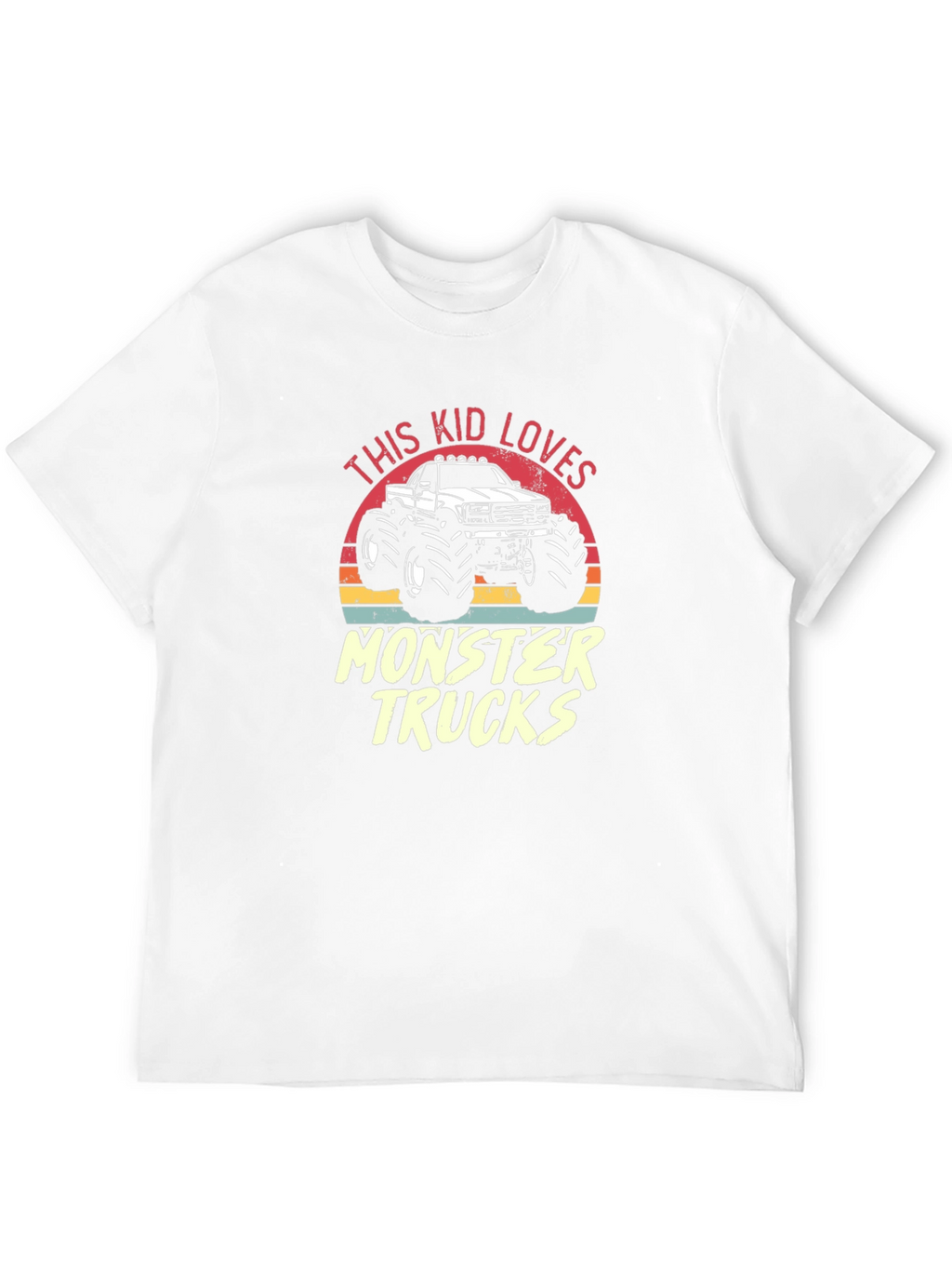 Monster Truck Lover Kids T-Shirt
