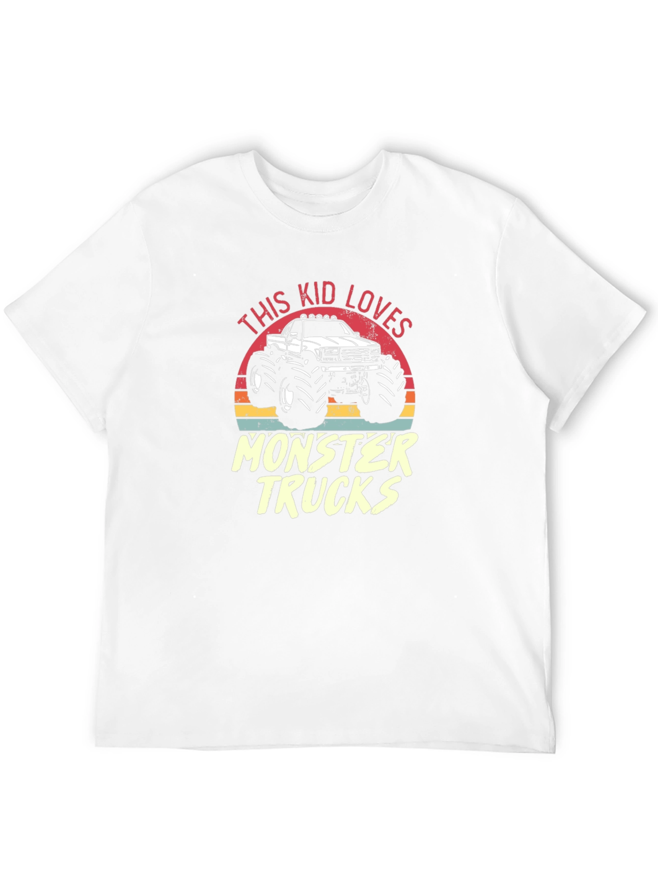 Monster Truck Lover Kids T-Shirt