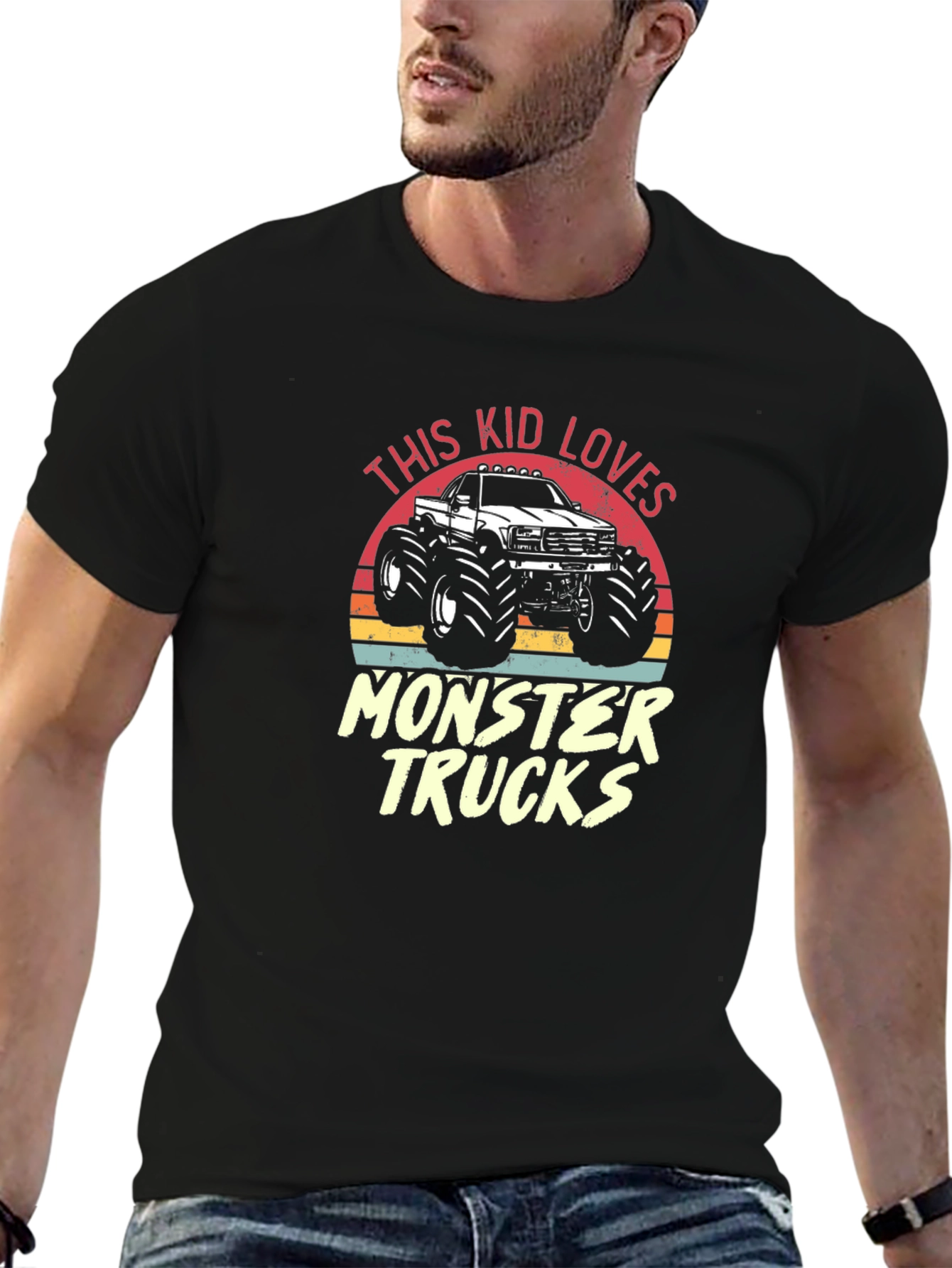 Monster Truck Lover Kids T-Shirt