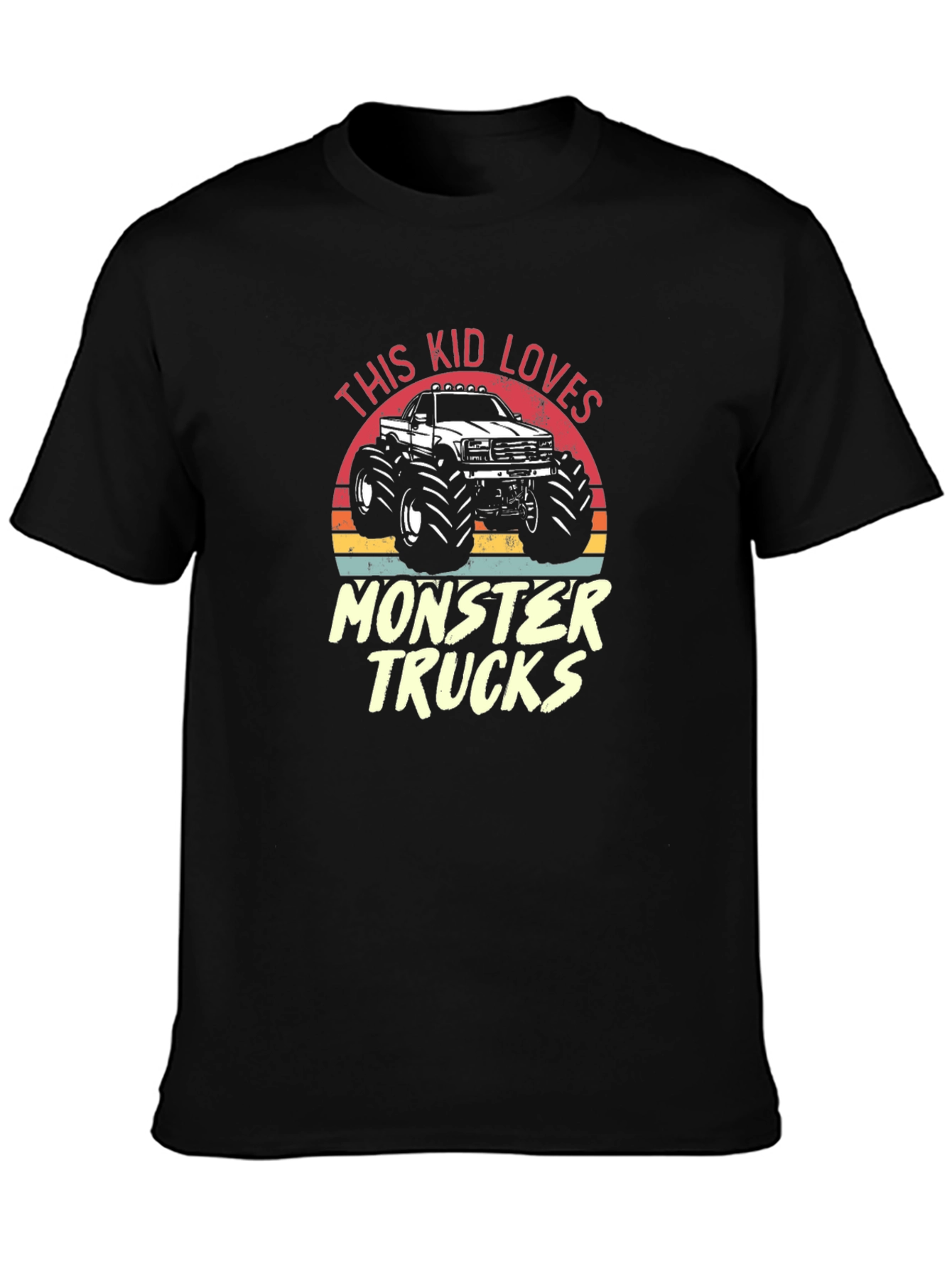 Monster Truck Lover Kids T-Shirt