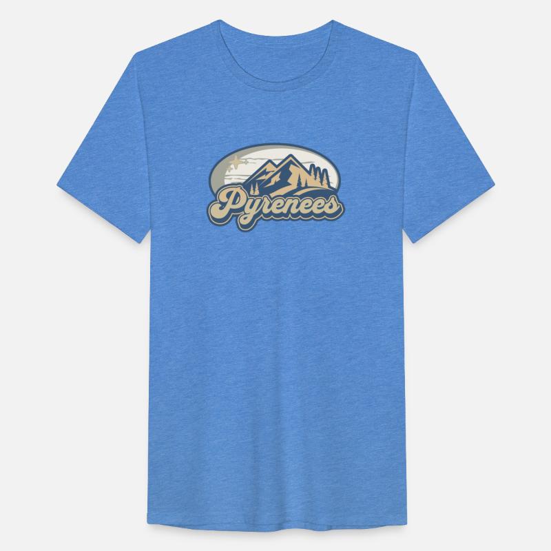 Pyrenees France Vintage Mountains