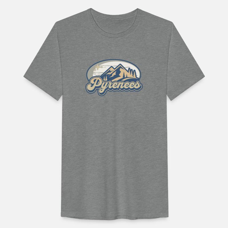 Pyrenees France Vintage Mountains