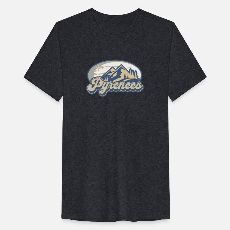 Pyrenees France Vintage Mountains