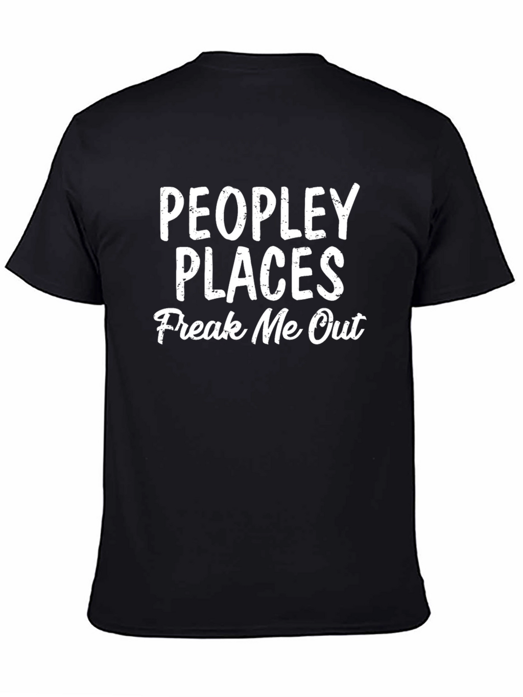 Peopley Places Freak Me Out Graphic Tee