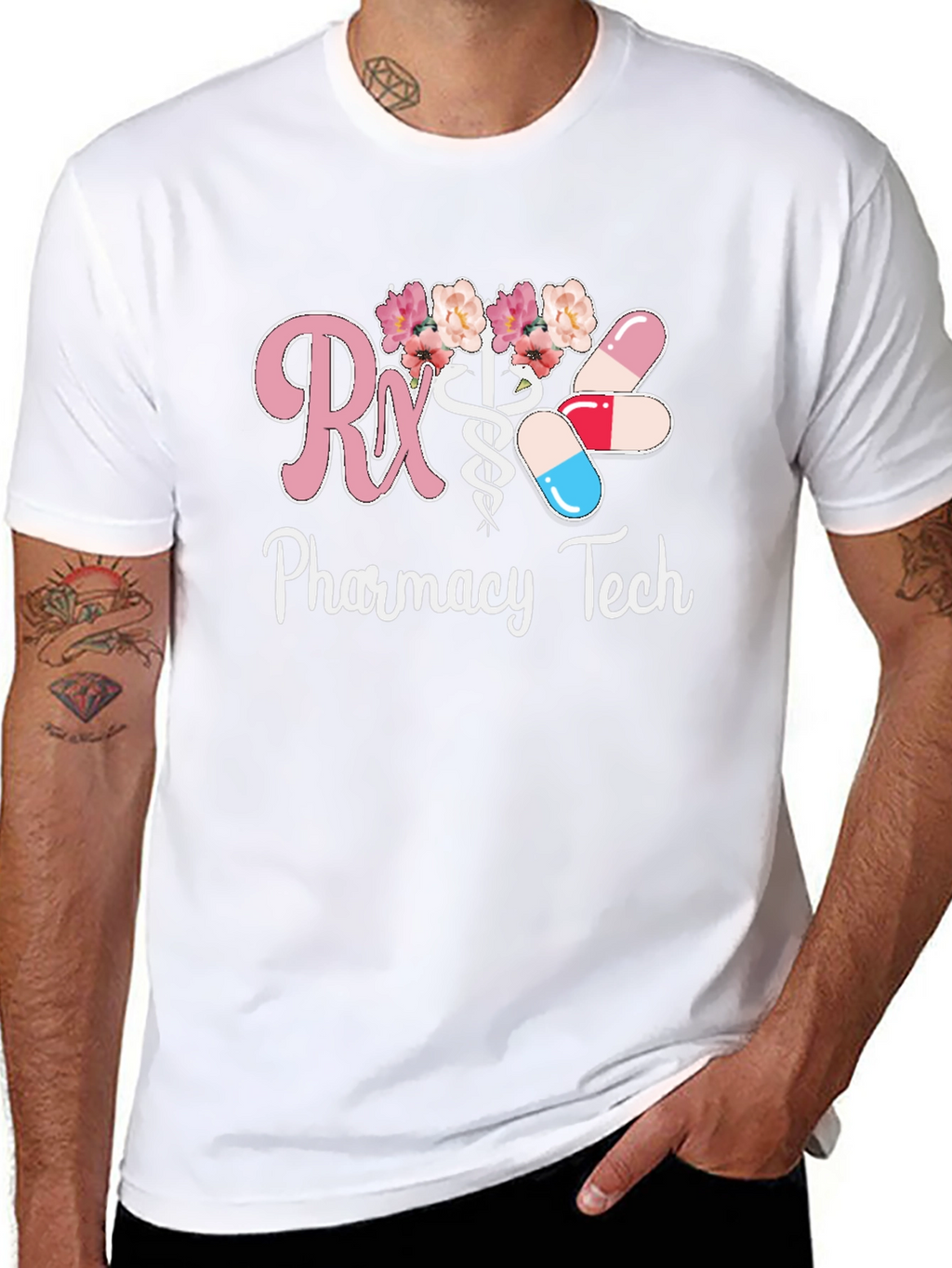 Pharmacy Tech Graphic T-Shirt