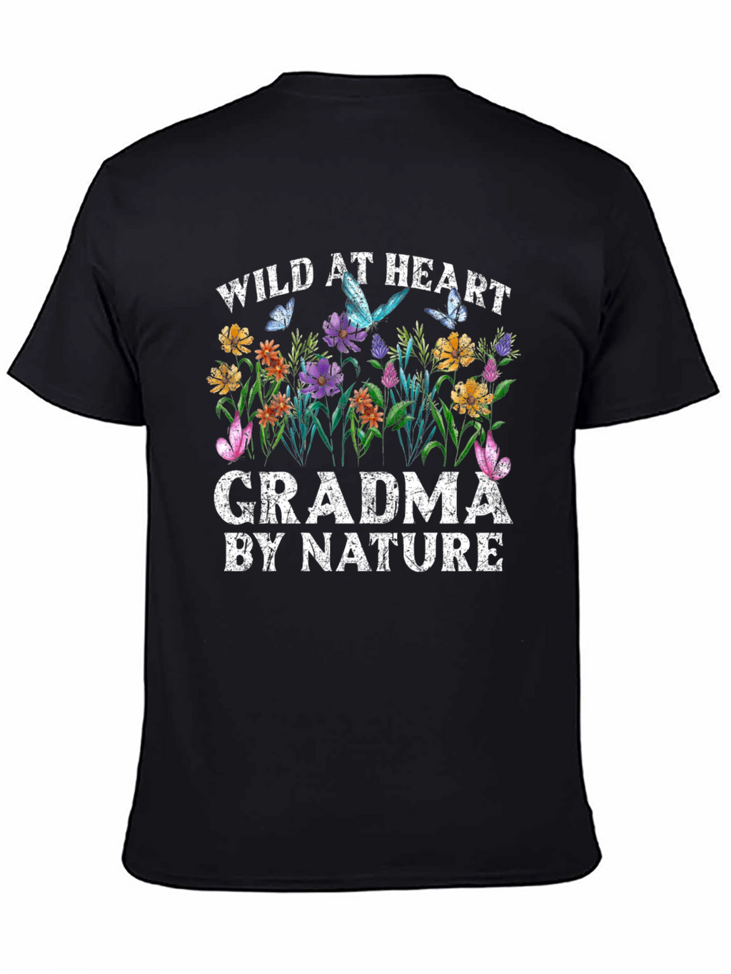 Wild at Heart Grandma Nature Graphic Tee