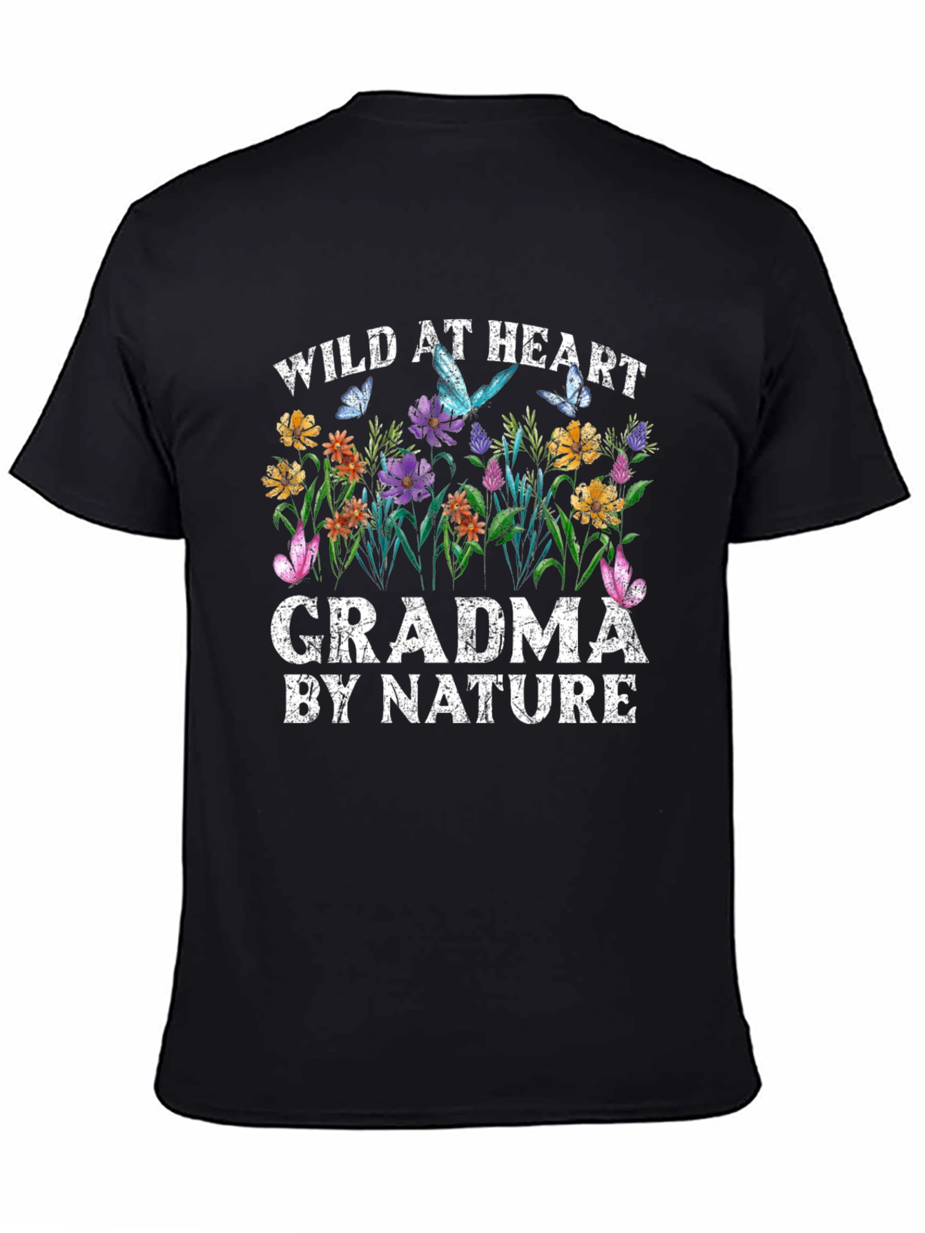 Wild at Heart Grandma Nature Graphic Tee