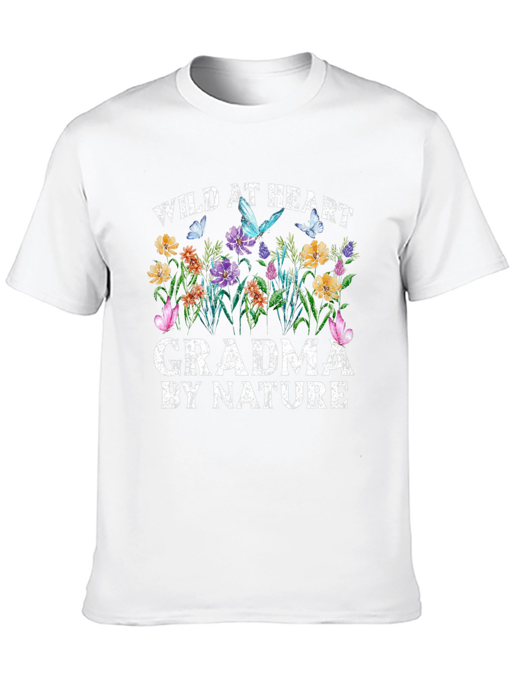 Wild at Heart Grandma Nature Graphic Tee