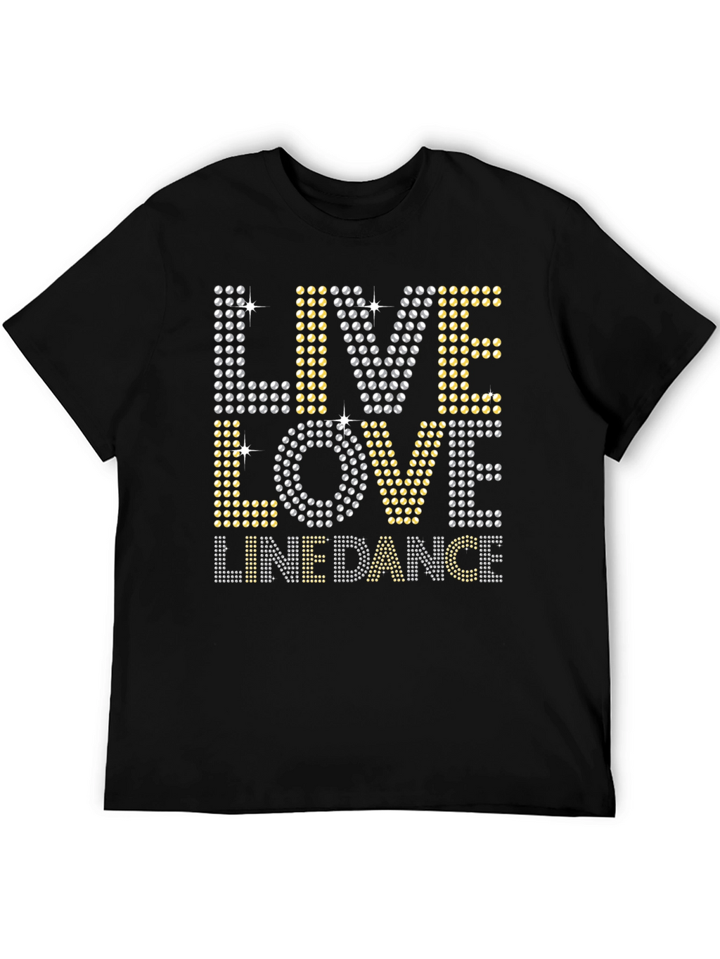 Live Love Linedance Rhinestone T-Shirt