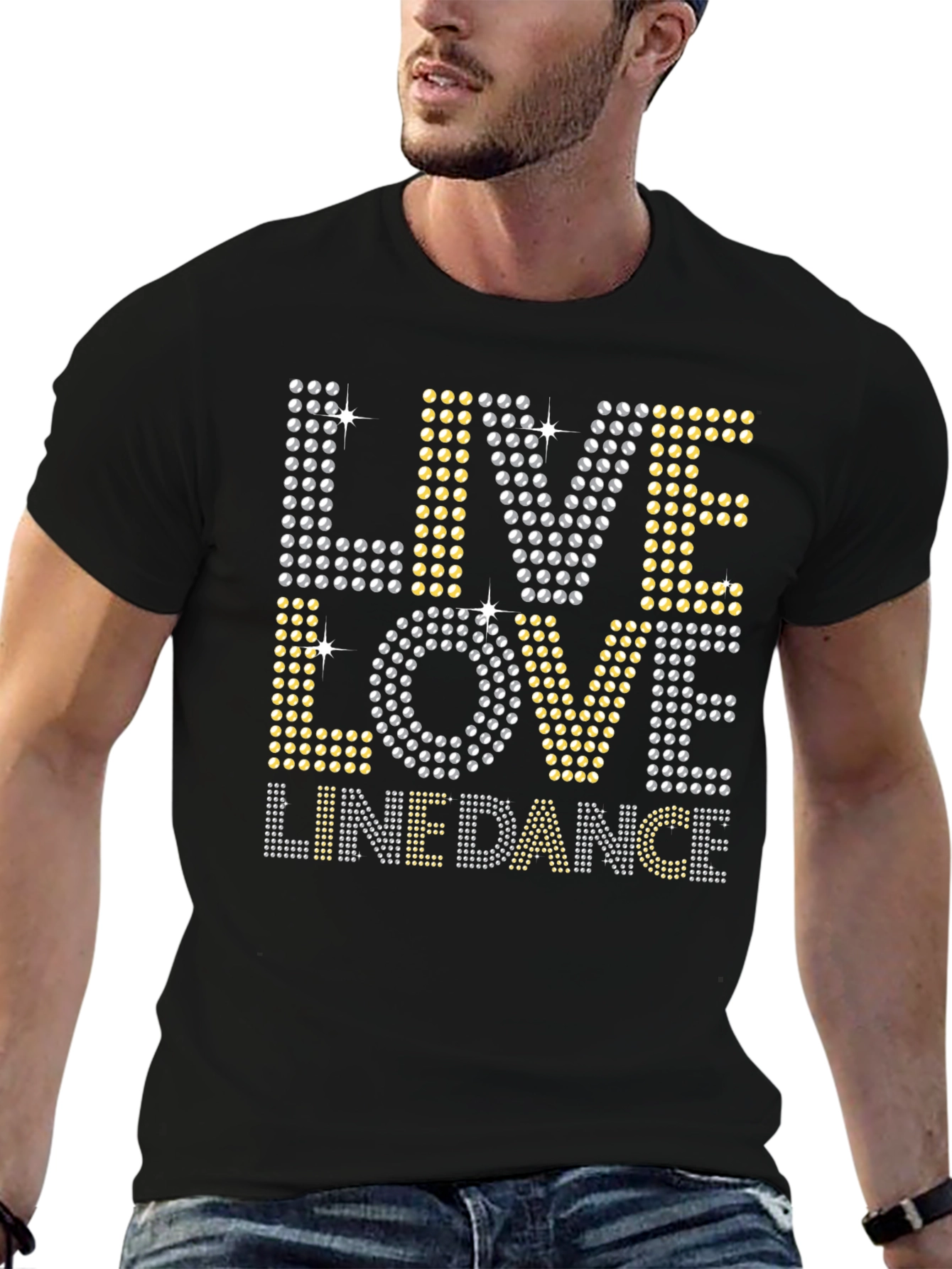 Live Love Linedance Rhinestone T-Shirt