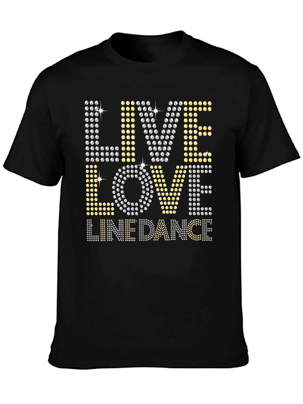 Live Love Linedance Rhinestone T-Shirt