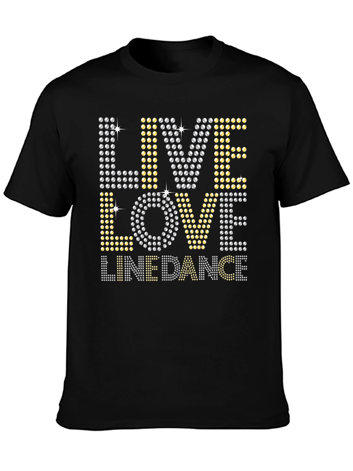 Live Love Linedance Rhinestone T-Shirt